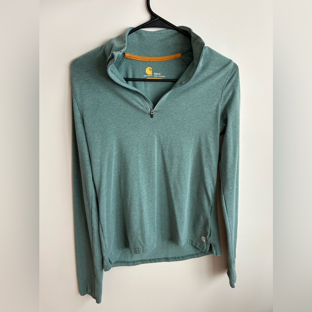 Quarter zip Carhartt size xs